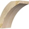 Ekena Millwork 4"W x 8"D x 8"H Thorton Rough Sawn Knee Brace, Douglas Fir BRC04X08X08THR00RDF - alternate 1